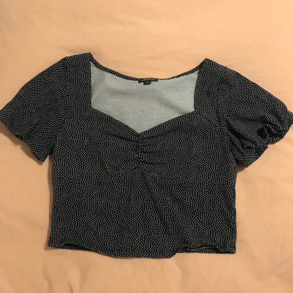 Cropped Sweetheart Top